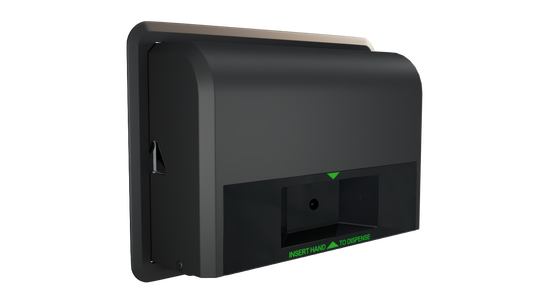 Automatic Toilet Paper Dispenser | Double-Roll (Curved)