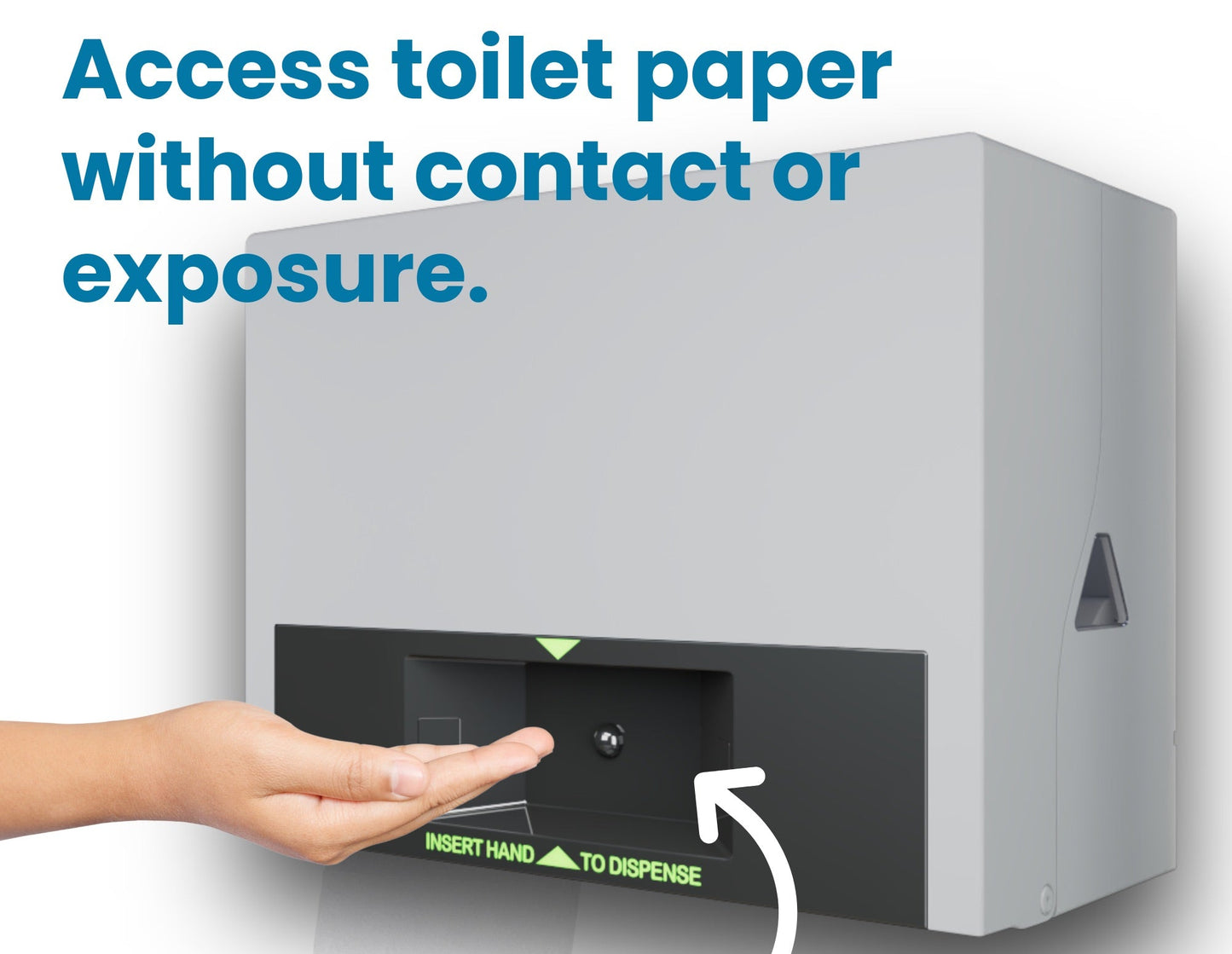 Automatic Touchless Toilet Paper Dispenser | Double-Roll (Square)