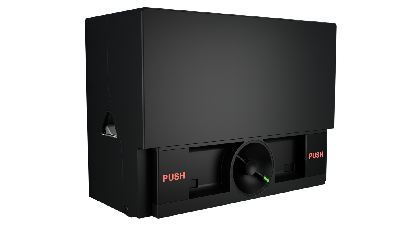 Manual Toilet Paper Dispenser | Double-Roll