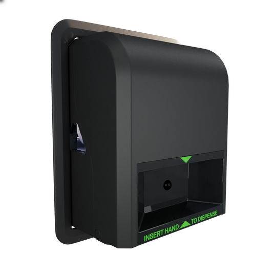 Automatic Toilet Paper Dispenser | Single Roll (Curved)