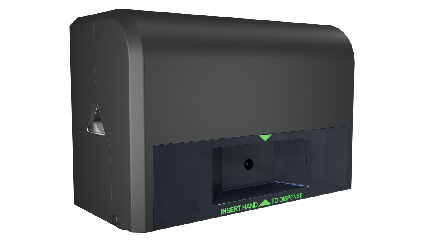 Automatic Toilet Paper Dispenser | Double-Roll (Curved)